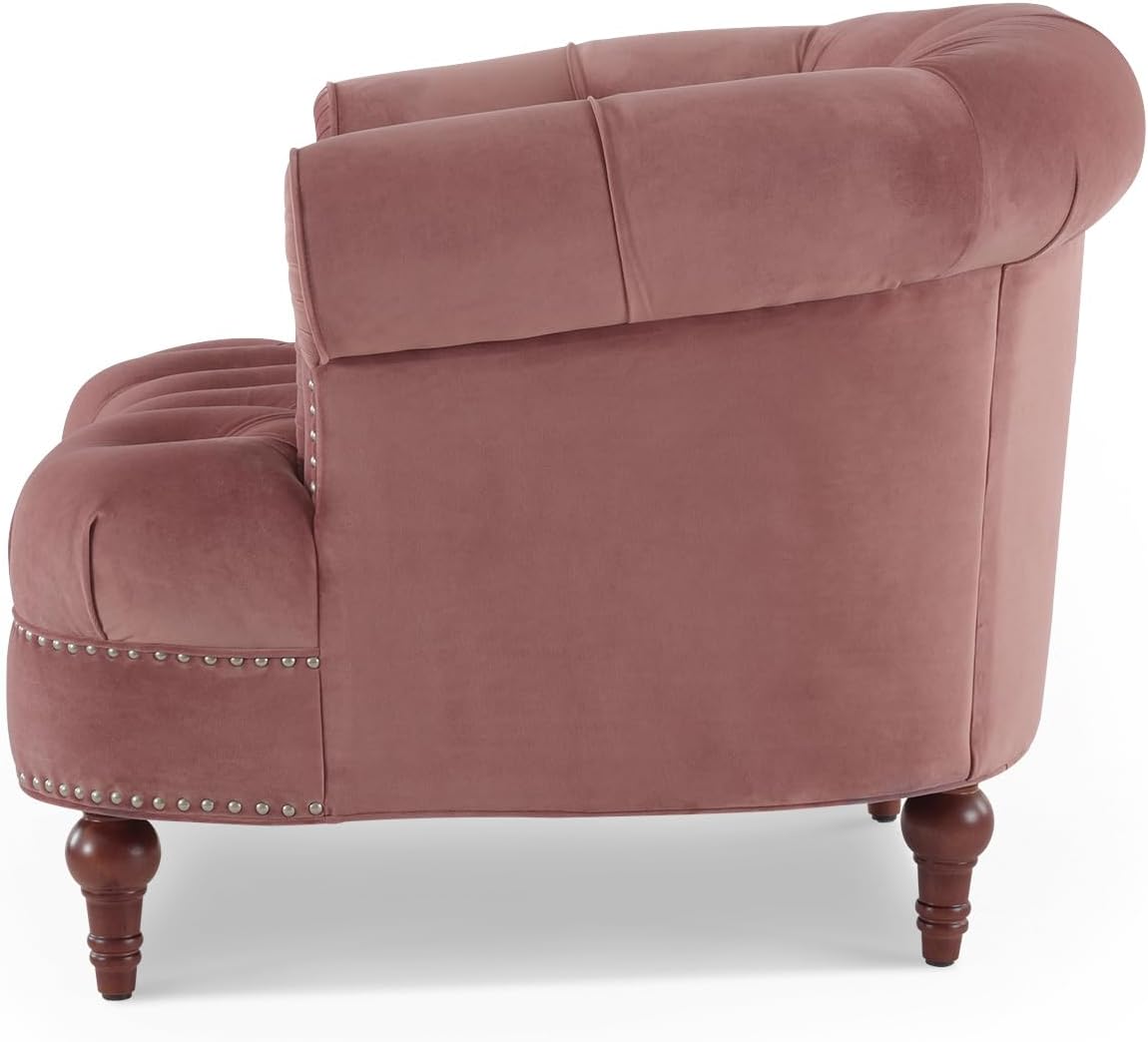 Jennifer Taylor Home La Rosa Victorian Tufted Upholstered Accent Chair