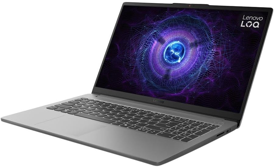 Lenovo LOQ 15IAX9E 15.6' FHD IPS 144Hz Display, Gaming Laptop, Intel Core i5 12450HX 1.8GHz; NVIDIA GeForce RTX 4050 6GB GDDR6; 16GB DDR5; 512GB NVMe SSD, w/ESET Antivirus 3 Year