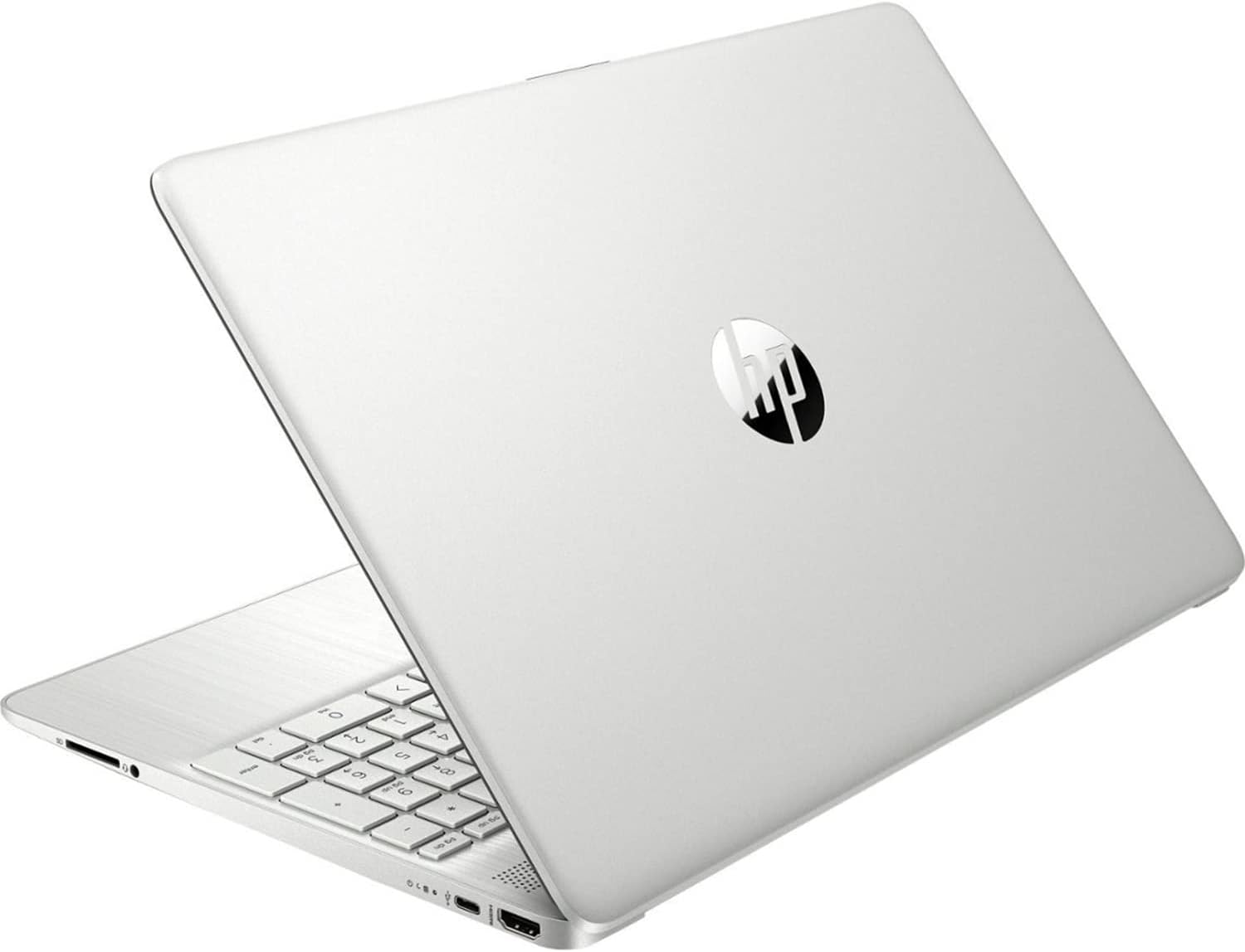 HP Notebook Laptop, 15.6' HD Touchscreen, Intel Core i3-1115G4 Processor, 8GB RAM, 128GB PCIe SSD, Webcam, Type-C, HDMI, SD Card Reader, Wi-Fi, Windows 11 Home, Silver