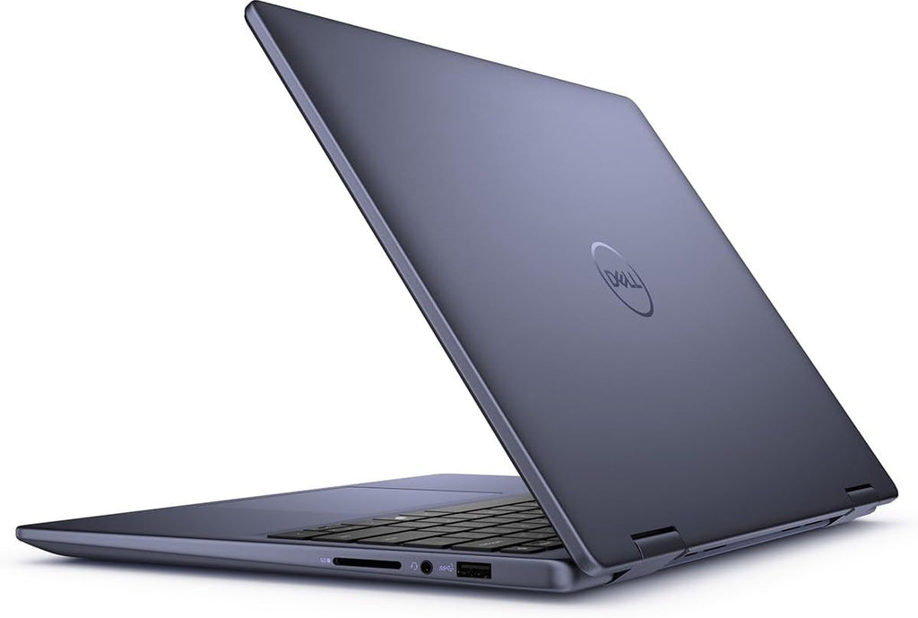 Dell Inspiron 14 2-in-1 Touchscreen Laptop (14' FHD+ IPS, 32GB DDR5 RAM, 1TB SSD, AMD Ryzen 5 8640HS (> intel i7-1255U)) Inspiron 7445 for Business, Students, Backlit, FP, FHD Webcam, Win 11 Pro