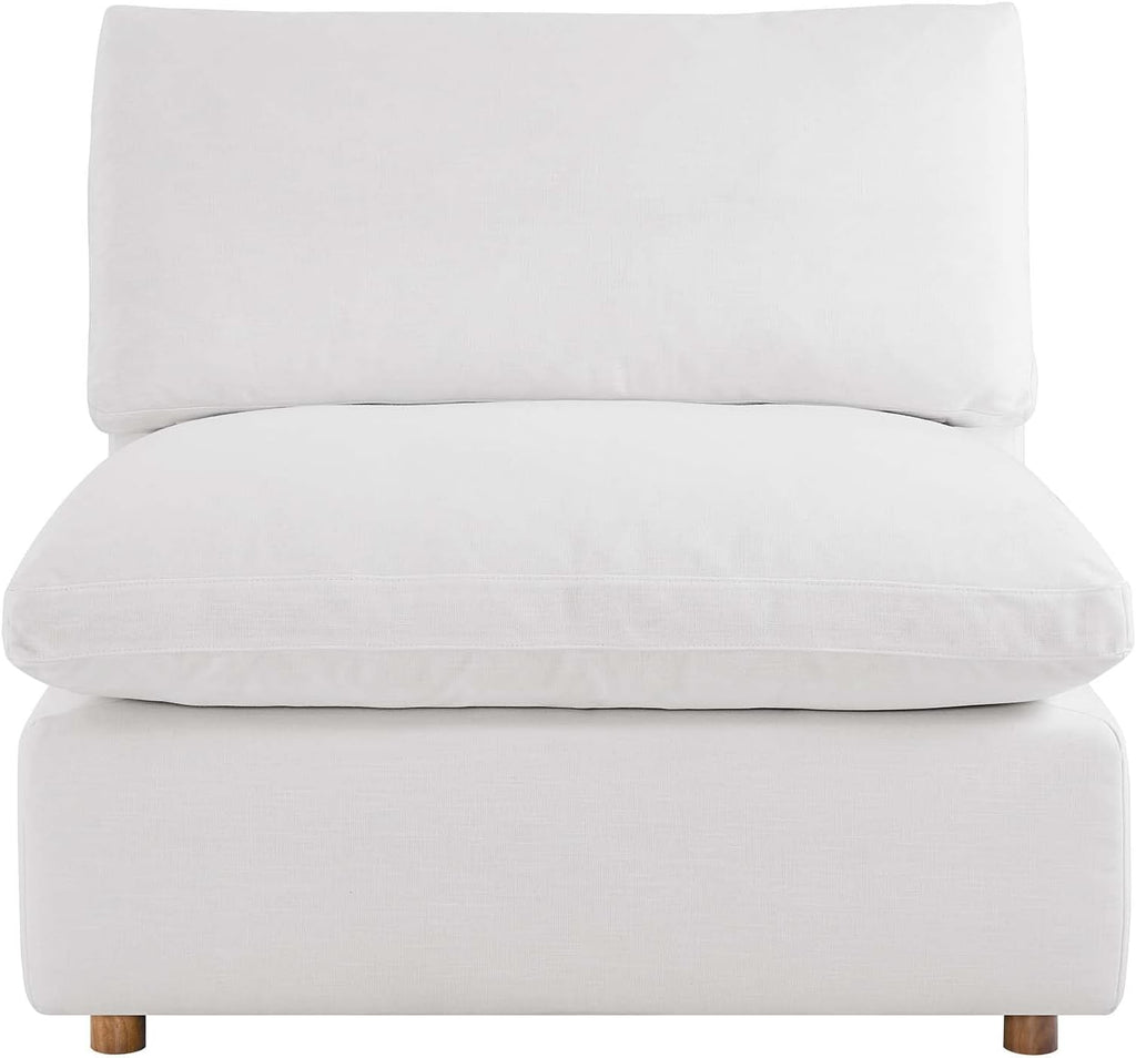 Modway Commix Down-Filled Overstuffed Upholstered 4-Piece Sectional Sofa