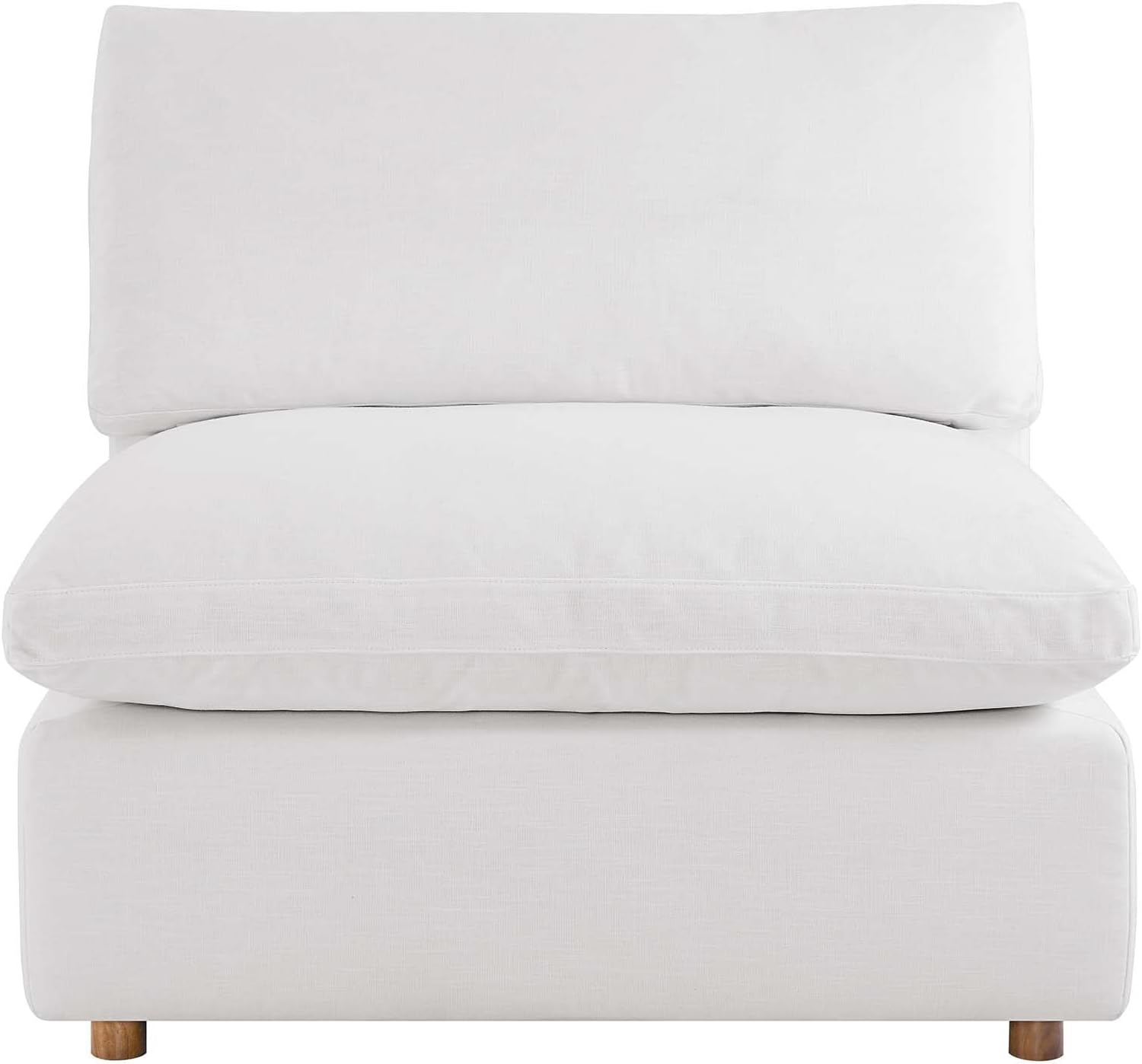 Modway Commix Down-Filled Overstuffed Upholstered 4-Piece Sectional Sofa