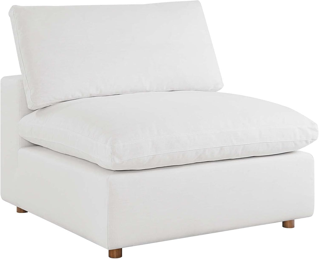 Modway Commix Down-Filled Overstuffed Upholstered 4-Piece Sectional Sofa