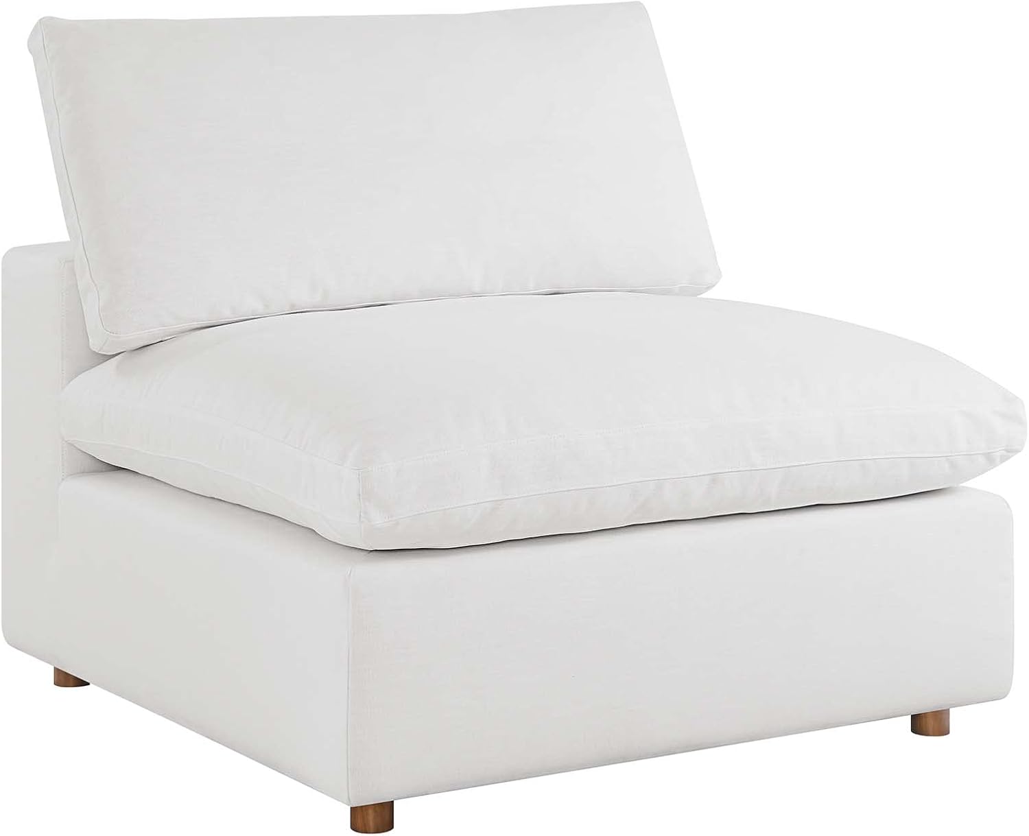 Modway Commix Down-Filled Overstuffed Upholstered 4-Piece Sectional Sofa
