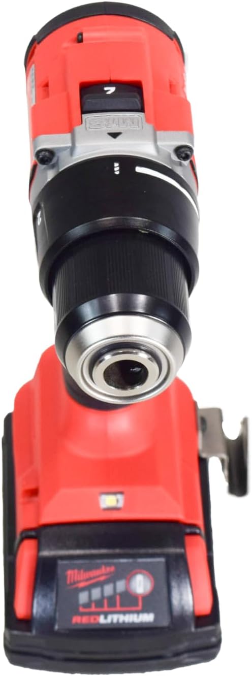 For Milwaukee 3601-21P 18V Lithium-Ion Brushless Cordless 1/2' Compact Drill/Driver Kit with 2.0 Ah Battery, Charger and Tool Bag