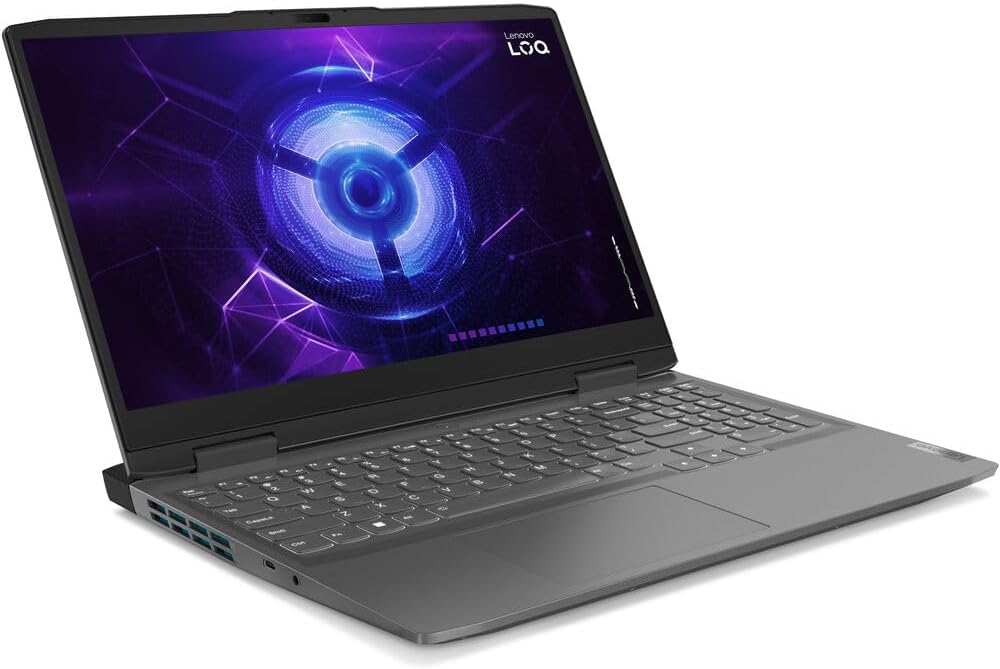 Lenovo LOQ Gaming Laptop 2025 15.6' FHD 1920 x 1080 IPS 144hz AMD Ryzen 7 7435HS NVIDIA GeForce RTX 4050 6GB GDDR6 24GB DDR5 1TB SSD Backlit Keyboard Wi-Fi 6 Bluetooth 5.2 Windows 10 Pro Gray