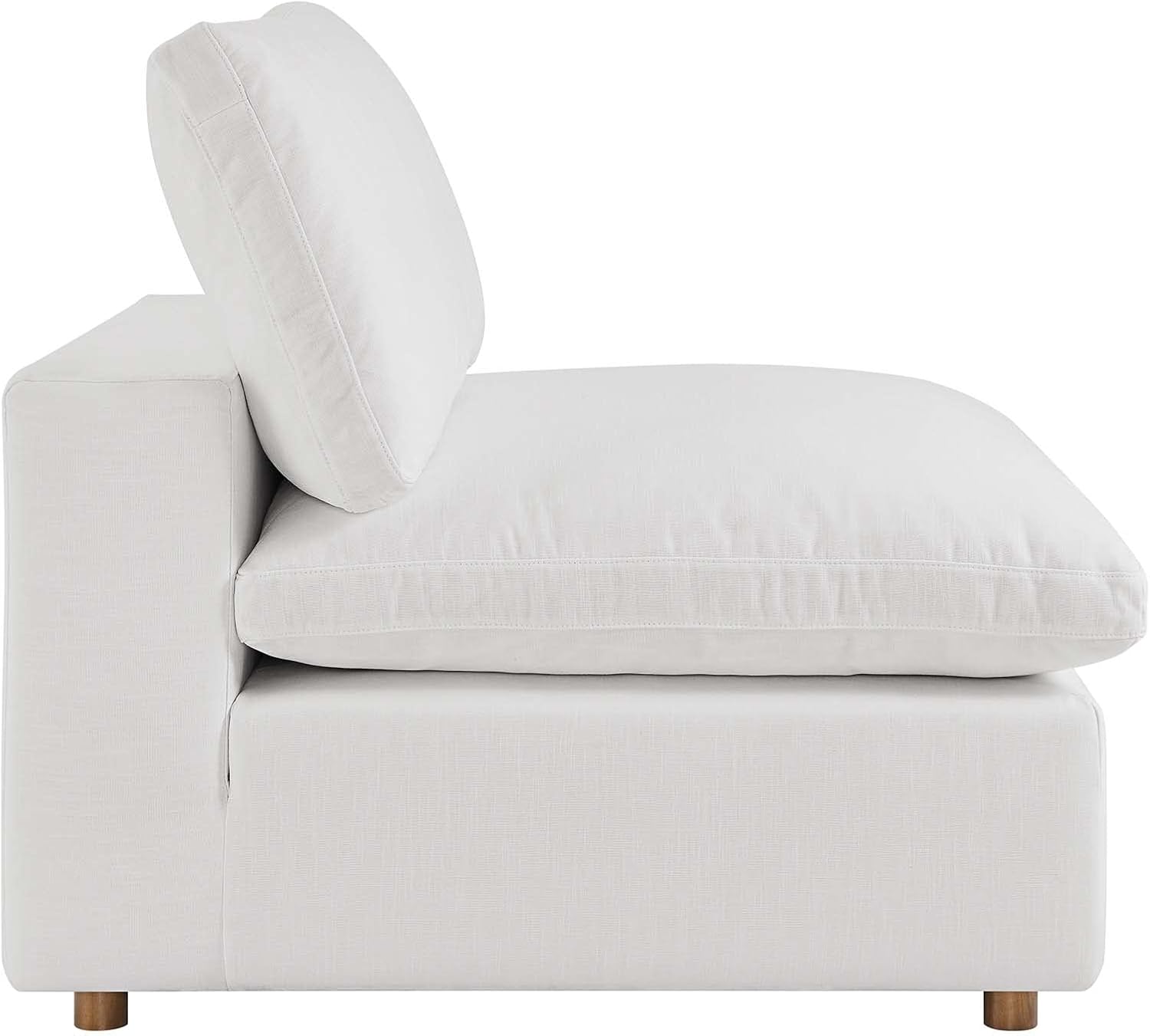 Modway Commix Down-Filled Overstuffed Upholstered 4-Piece Sectional Sofa