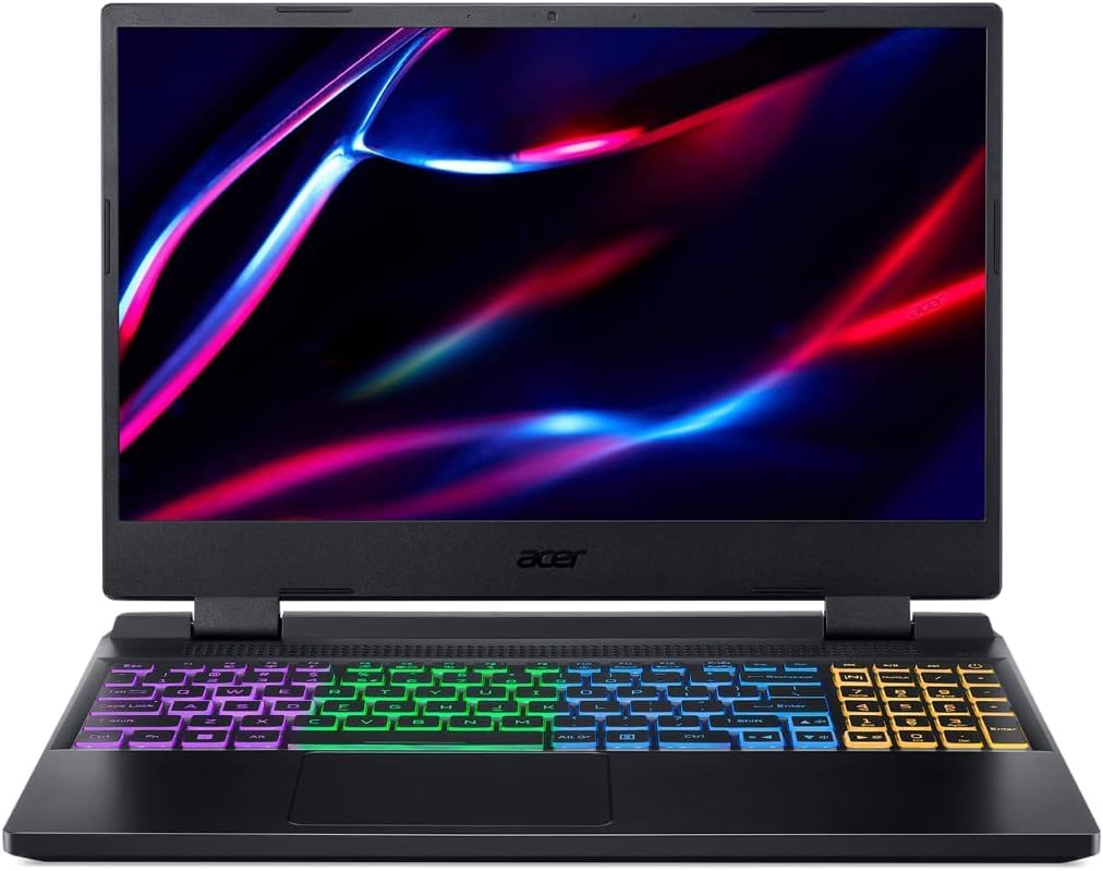 Acer 2023 Nitro 5 AN515 Gaming Laptop: Ryzen 7 6800H, NVidia RTX 3070 Ti, 1TB SSD, 16GB DDR5 RAM, 15.6'' QHD 165Hz Display, Black