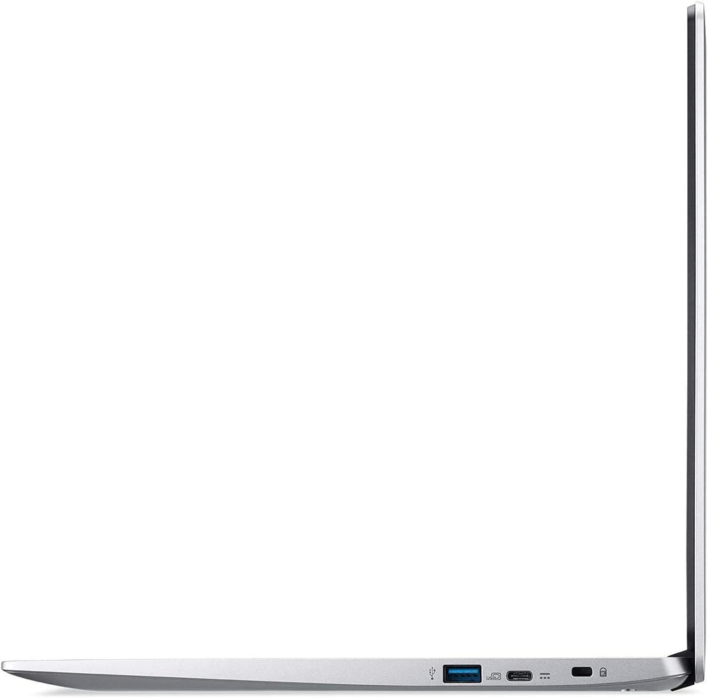 Acer Chromebook 315 15.6' HD Intel N4000 4GB RAM 32GB eMMC Webcam BT Chrome OS + Protective Sleeve, Silver (NX.HKBAA.002)