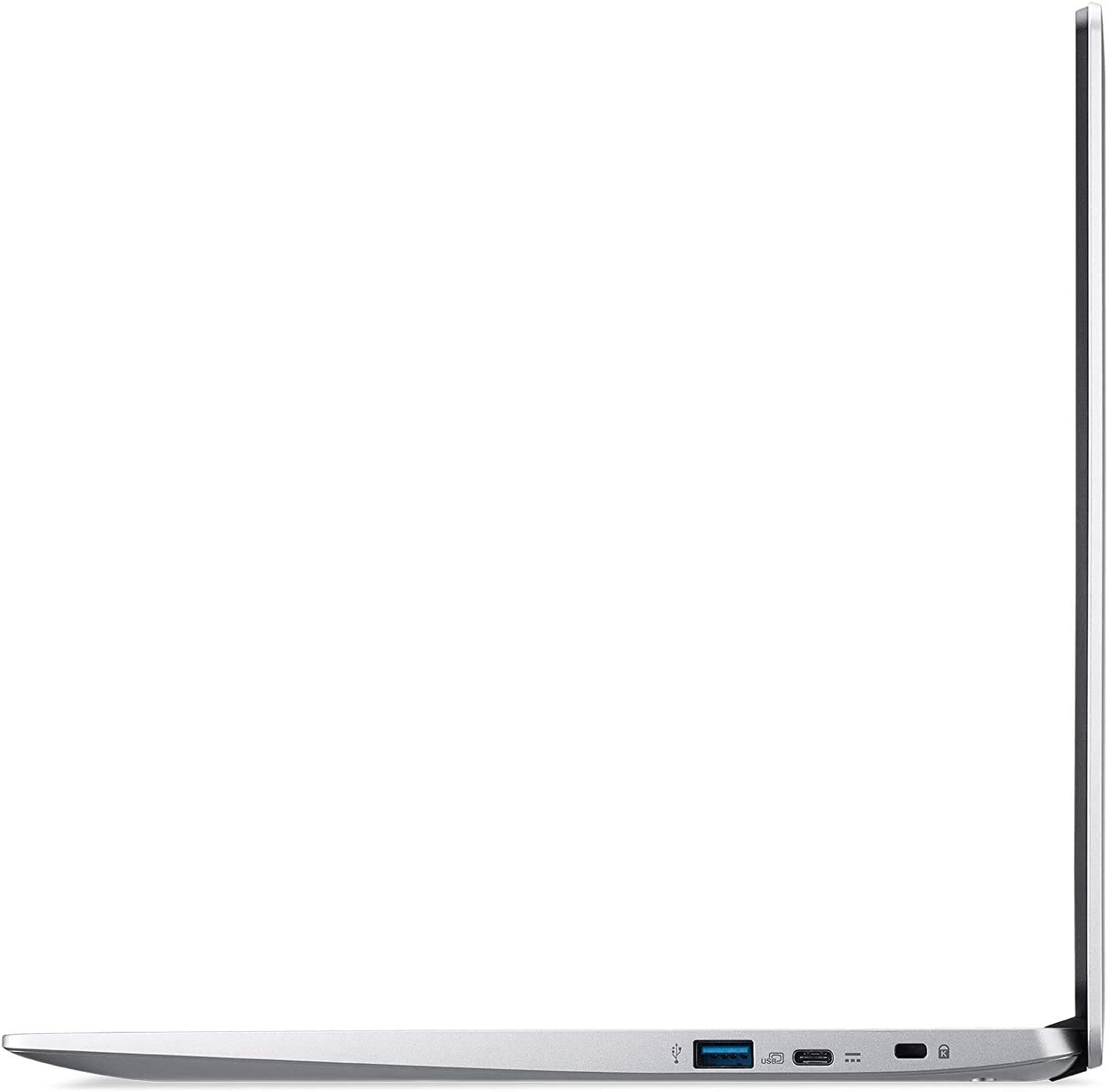Acer Chromebook 315 15.6' HD Intel N4000 4GB RAM 32GB eMMC Webcam BT Chrome OS + Protective Sleeve, Silver (NX.HKBAA.002)