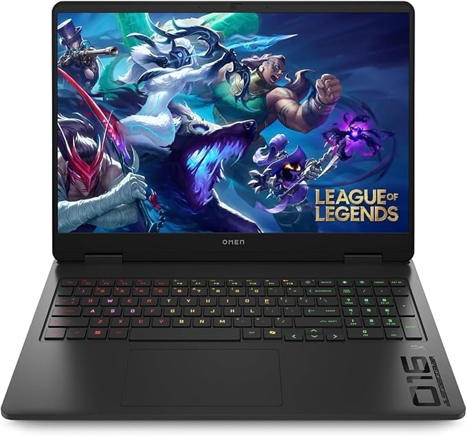 HP Omen 16 AI VR Ready Gaming Laptop, 16.1 WQXGA IPS 240Hz Gaming Notebook Intel Core Ultra 9 285H, NVIDIA GeForce RTX 5070, 32GB RAM 1TB SSD, RGB Backlit Keyboard, Shadow Black, Win 11 Pro