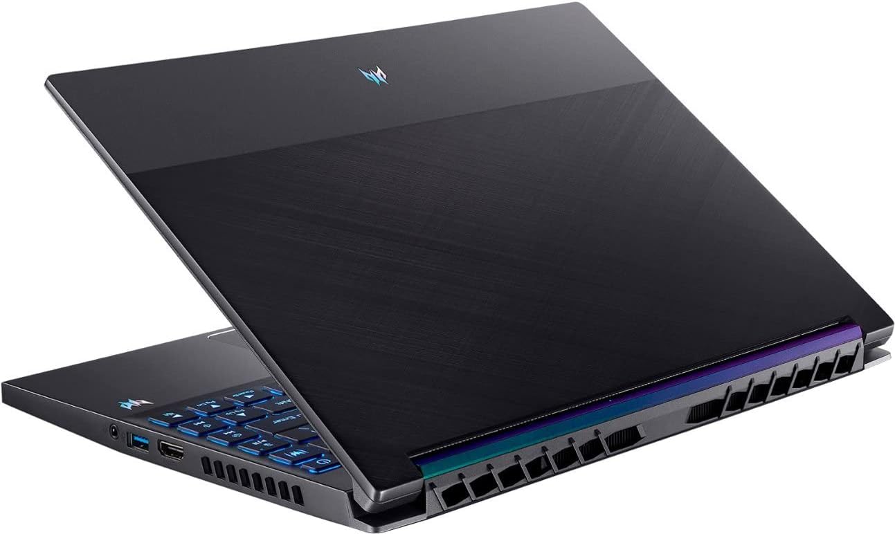 Acer Predator Triton 300 SE 14-inch WUXGA 165Hz, 512GB SSD, i7-12700H Gaming Laptop (16GB RAM, GeForce RTX 3060, Backlit Keyboard, Windows 11 Home, Titanium Gray) PT314-52s-747P, 2022 Model