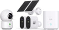 aosu 5MP SolarCam Max System 2-Cam-Kit + 2K Indoor Camera