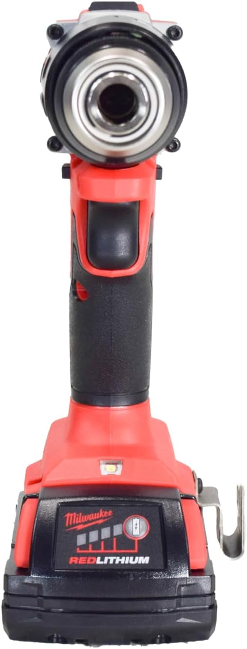 For Milwaukee 3601-21P 18V Lithium-Ion Brushless Cordless 1/2' Compact Drill/Driver Kit with 2.0 Ah Battery, Charger and Tool Bag