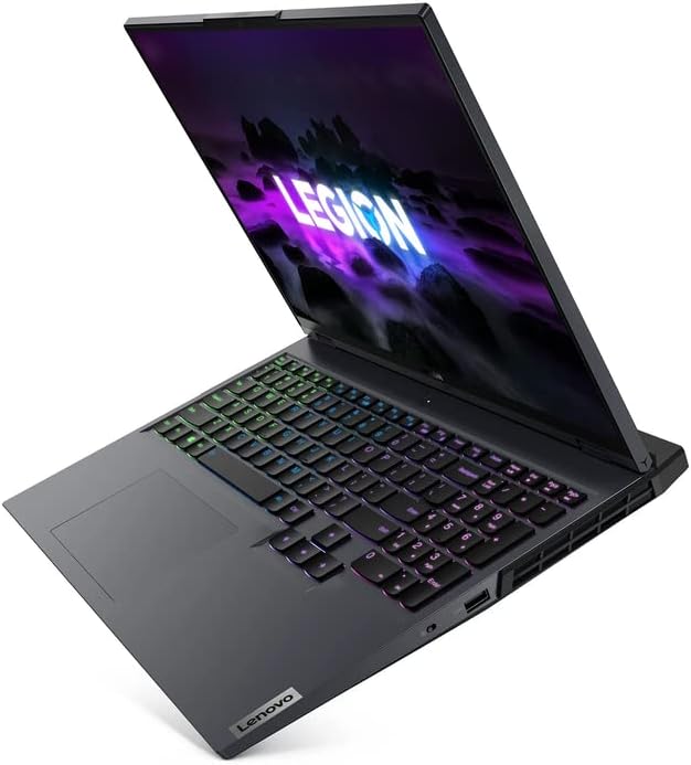 Lenovo Legion 5 Pro 16' QHD 165Hz Gaming Laptop, AMD Ryzen 7 5800H, 16GB RAM, 1TB PCIe SSD, NVIDIA GeForce RTX 3070, Backlit Keyboard, 720P Webcam, Grey, Win 11 Pro, 32GB Hotface USB Card (Renewed)