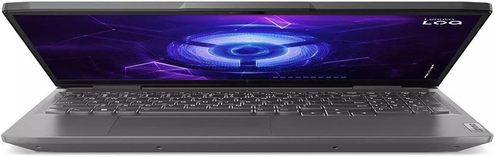 Lenovo LOQ 15.6' Full HD 144Hz Gaming Laptop Intel Core i5-12450H 8GB RAM 512GB SSD NVIDIA GeForce RTX 3050 6GB Storm Gray