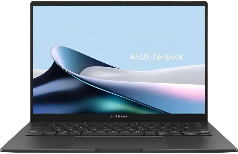 ASUS Zenbook 14 OLED 2024 Laptop, 16-Core Intel Core Ultra 9 285H, 14' WUXGA Touchscreen Display, Intel Arc 140T Graphics, 32GB LPDDR5 1TB SSD, Backlit Keyboard, Thunderbolt 4, Wi-Fi 7, Win11 Home