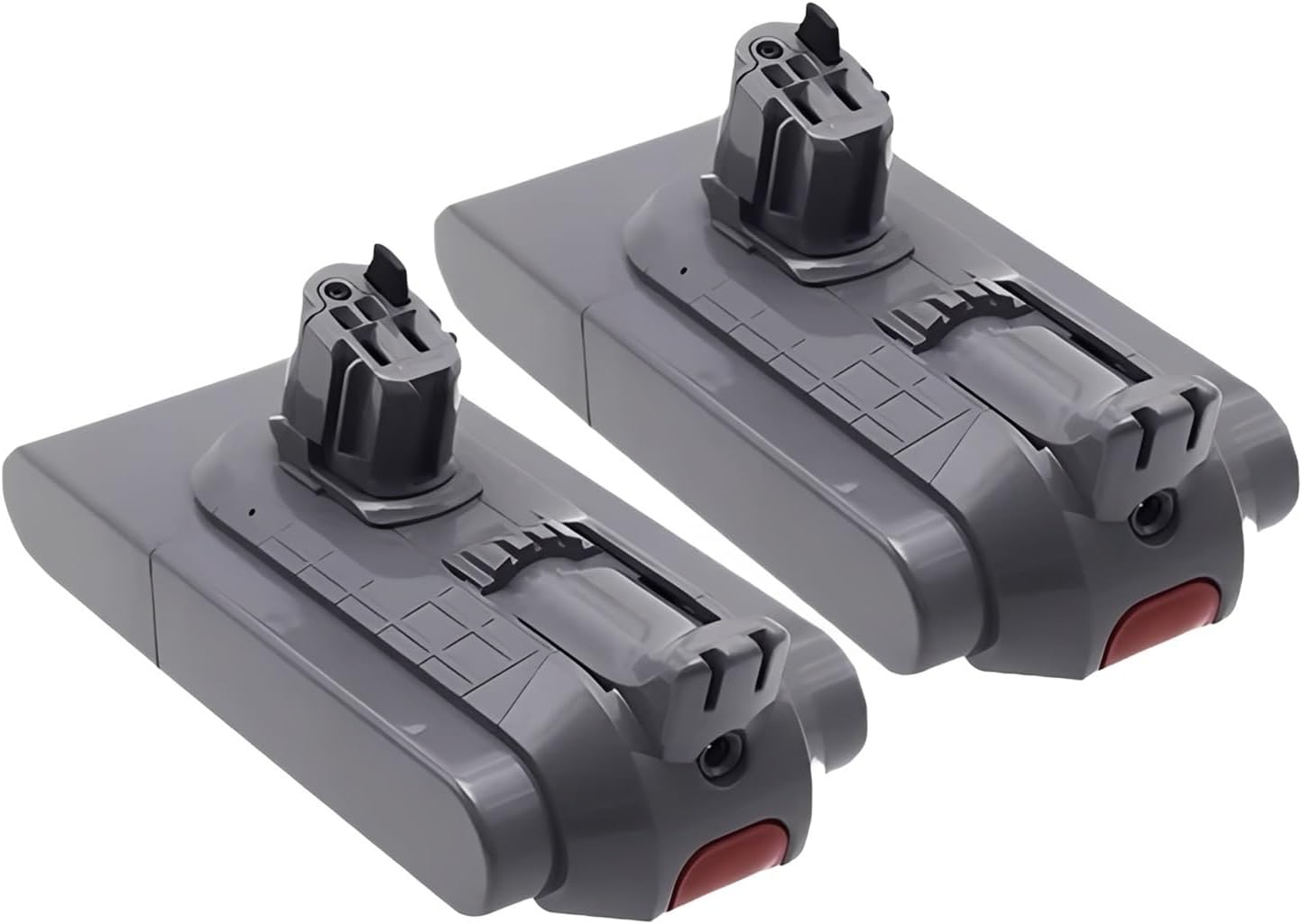 6800-9800mAh 25.2V Lithium Click-in Replacement Battery Compatible for Dyson V11, V15, SV22, SV28, SV29, V15 Absolute, SV15, SV16, SV17, Fluffy, Animal Cordless Vacuum Cleaners(V11-6800mAh-2PCS)