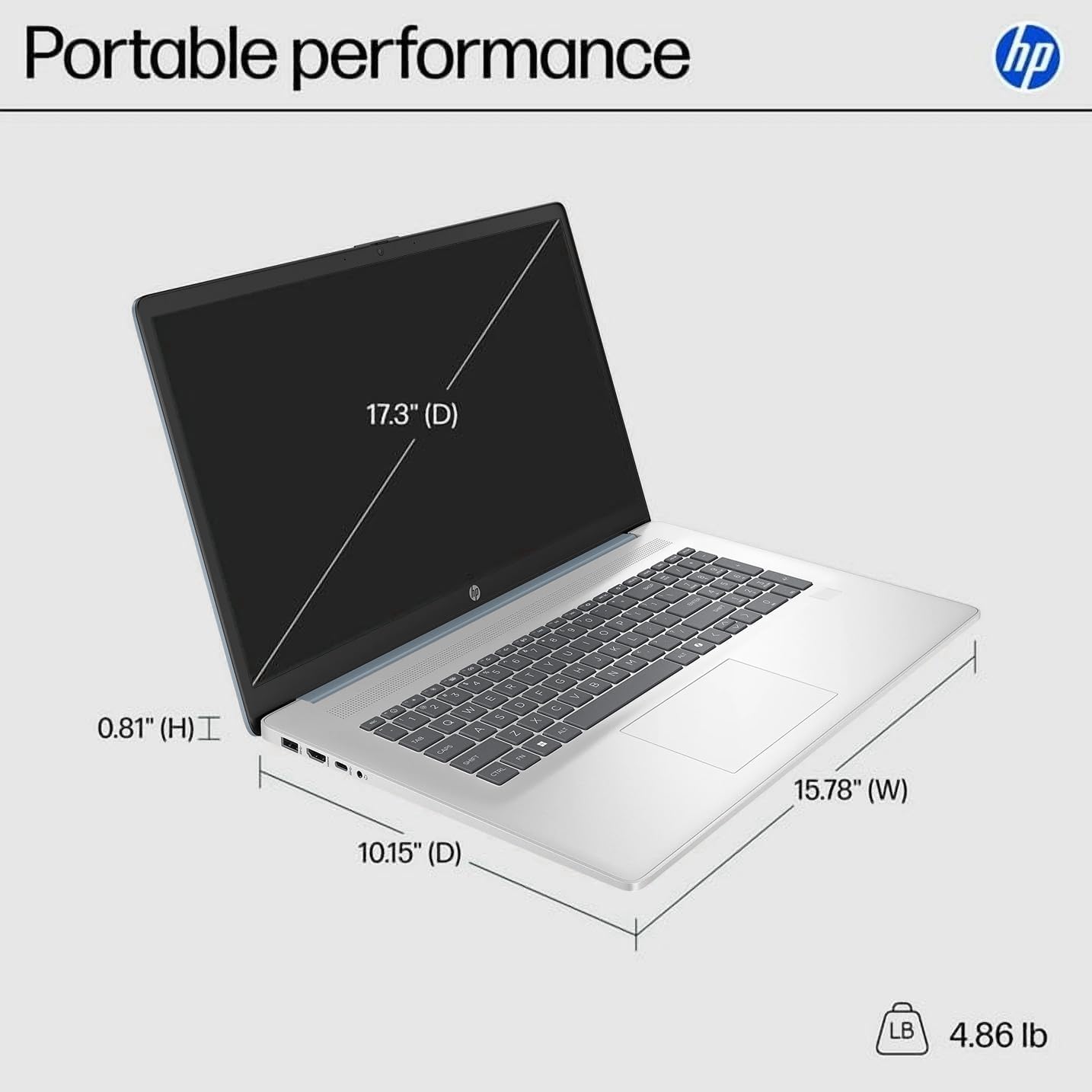 HP 17.3' Touchscreen Laptop, Windows 11 Pro, Intel 12-Core Ultra 7 255U(up to 5.2 GHz), 17 inch HD+ Anti-Glare Touch Screen, 32GB DDR5, 1TB SSD, Copilot Key, Backlit KB, Bluetooth 5.4, w/Accessories