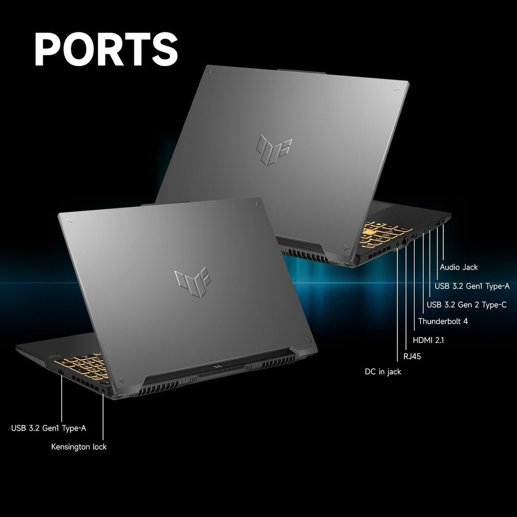 ASUS TUF F16 RTX 4050 Gaming Laptop, 16' FHD+ 144Hz, Intel Core 5 210H(Beats Intel i5-14500), NVIDIA RTX 4050, 16GB DDR5 RAM, 1TB SSD, RGB Backlit KB, Bundle with PCO Laptop Cooler