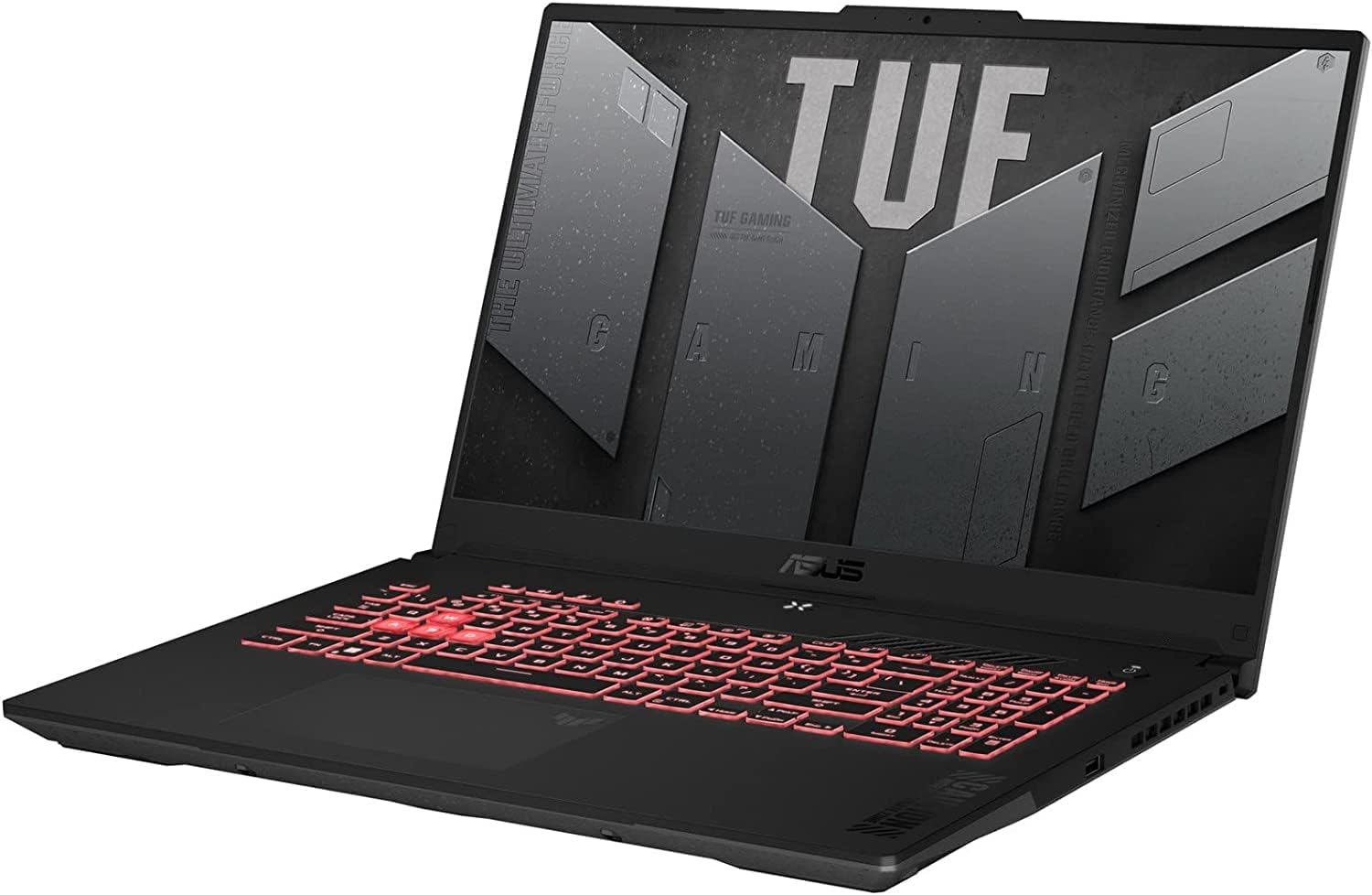 ASUS TUF Gaming Laptop, 17.3' 1920 x 1080 144Hz, AMD Ryzen 7 7735HS 8-Core, NVIDIA Geforce RTX 4050 6GB, 32GB DDR5, 1TB SSD, Windows 10 Home, WiFi 6, Bluetooth 5.3, 720p HD Camera, Mecha Gray