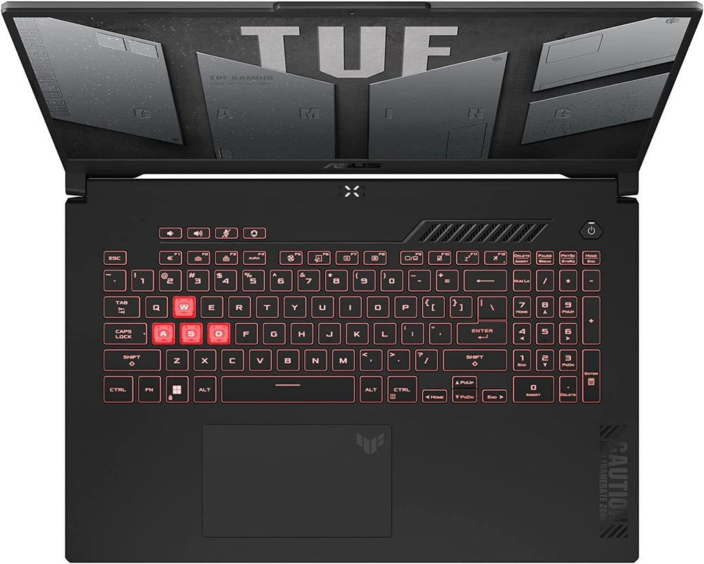 ASUS TUF Gaming Laptop, 17.3' 1920 x 1080 144Hz, AMD Ryzen 7 7735HS 8-Core, NVIDIA Geforce RTX 4050 6GB, 32GB DDR5, 1TB SSD, Windows 10 Home, WiFi 6, Bluetooth 5.3, 720p HD Camera, Mecha Gray