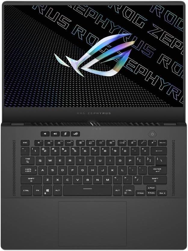 ASUS ROG Zephyrus G15 15.6' 165Hz QHD (2560x1440) Slim Gaming Laptop, 8 Cores AMD Ryzen 9 5900HS, GeForce RTX 3060, 100% DCI-P3 Pantone, RGB Backlit KB, Wi-Fi 6 (40GB RAM | 2TB PCIe SSD)