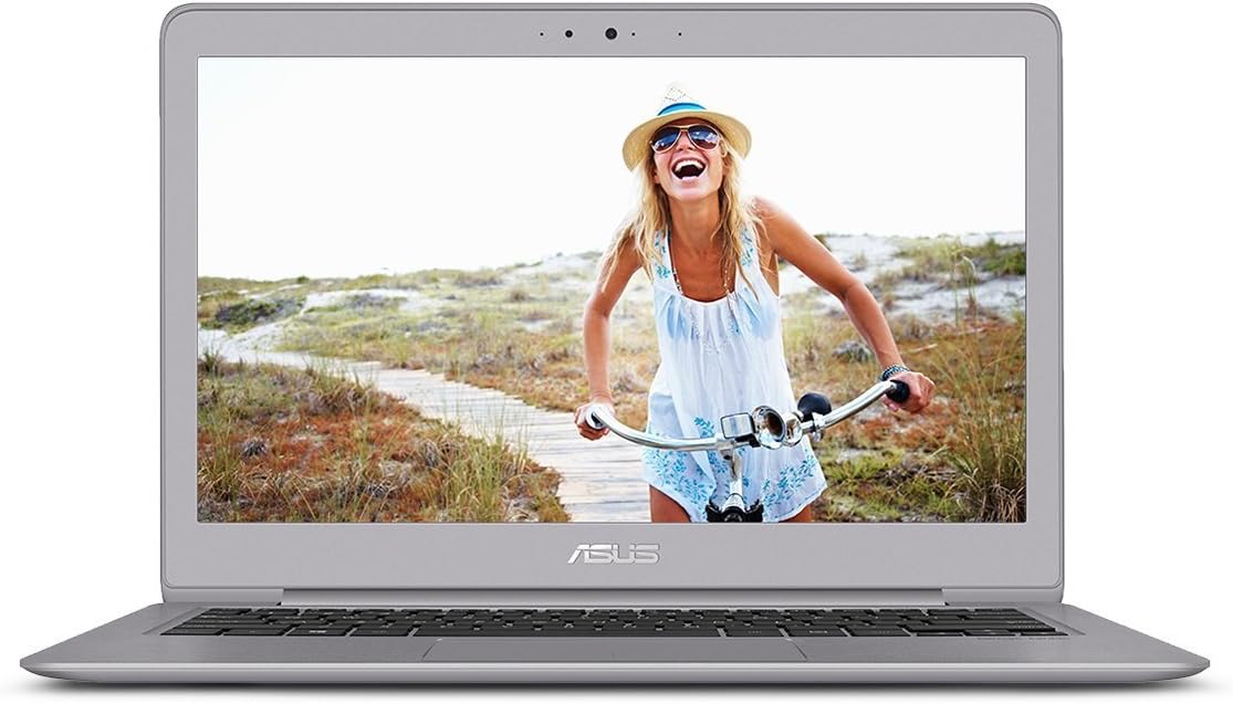 ASUS ZenBook UX330UA-AH54 13.3-inch LCD Ultra-Slim Laptop (Core i5 Processor, 8GB DDR3, 256GB SSD, Windows 10) w/Harman Kardon Audio, Backlit Keyboard, Fingerprint Reader