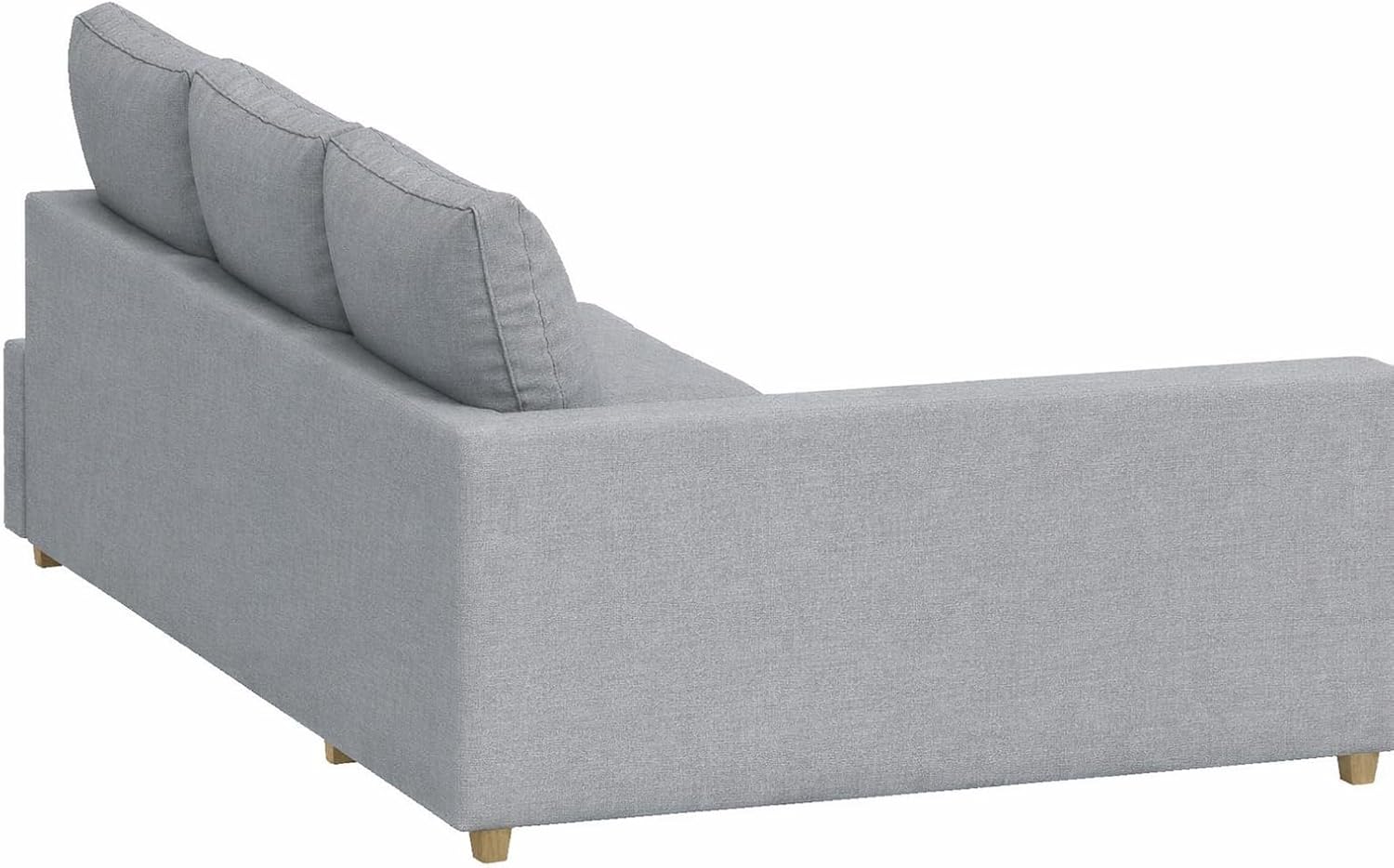 Durable Polyester Flax Friheten Sleeper Sofa Cover Replacement is Compatible with IKEA Friheten Sofa Bed, Or Corner, Or Sectional Slipcover. Sofa Cover Only (LG Arm on Right)