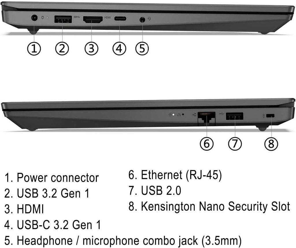 2023 Lenovo V15 G3 15.6' FHD Business Laptop Computer, 12th Gen Intel 10 Cores i5-1235U (Beat i7-1195G7), 16GB DDR4 RAM, 512GB PCIe SSD, 802.11AC WiFi, Bluetooth 5.1, Windows 11 Pro, AZ-XUT Cable