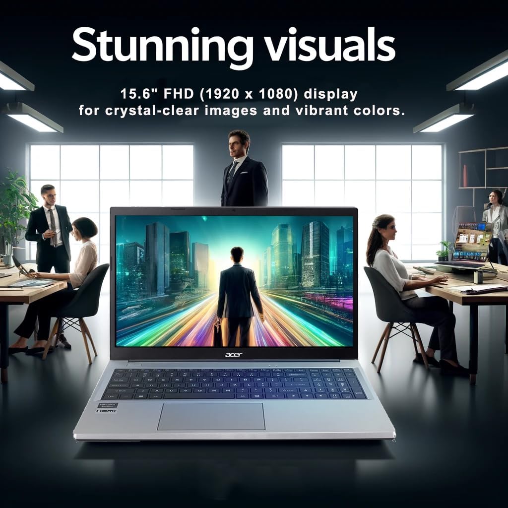 acer Aspire Premium Laptop | AMD Ryzen 7 Processor | 64GB RAM | 1TB SSD |15.6' FHD (1920x1080) Display | Long Battery Life | Ethernet Port | Sleek Design | Windows 11 Pro | w/WOWPC Bundle