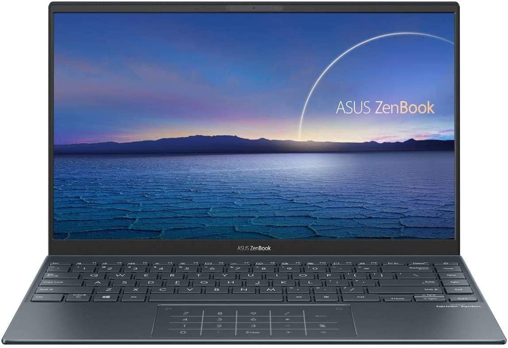 ASUS ZenBook 13 Ultra-Slim Laptop, OLED FHD Display, Intel Core i7-1165G7, 8GB LPDDR4X RAM, 512GB SSD, Thunderbolt 4, Wi-Fi 6, Windows 11, Pine Grey (Renewed)