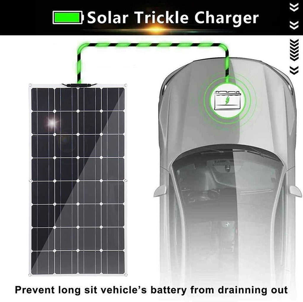 1000W 2000W Solar Panel 18V Monocrystalline Portable Flexible Waterproof Emergency Charging Outdoor Rechargeable Power (2000w)