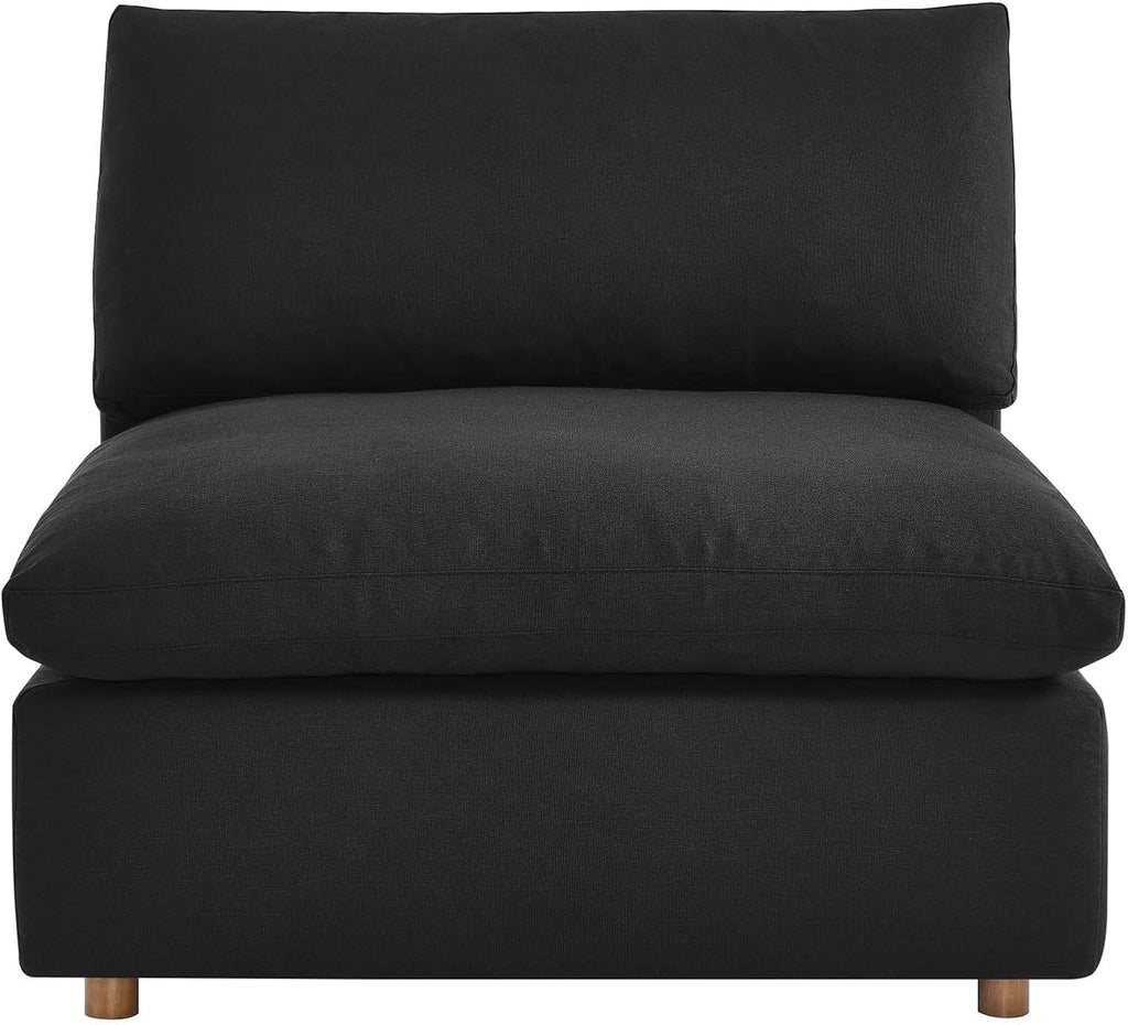 Modway Commix Down-Filled Overstuffed Upholstered 4-Piece Sectional Sofa