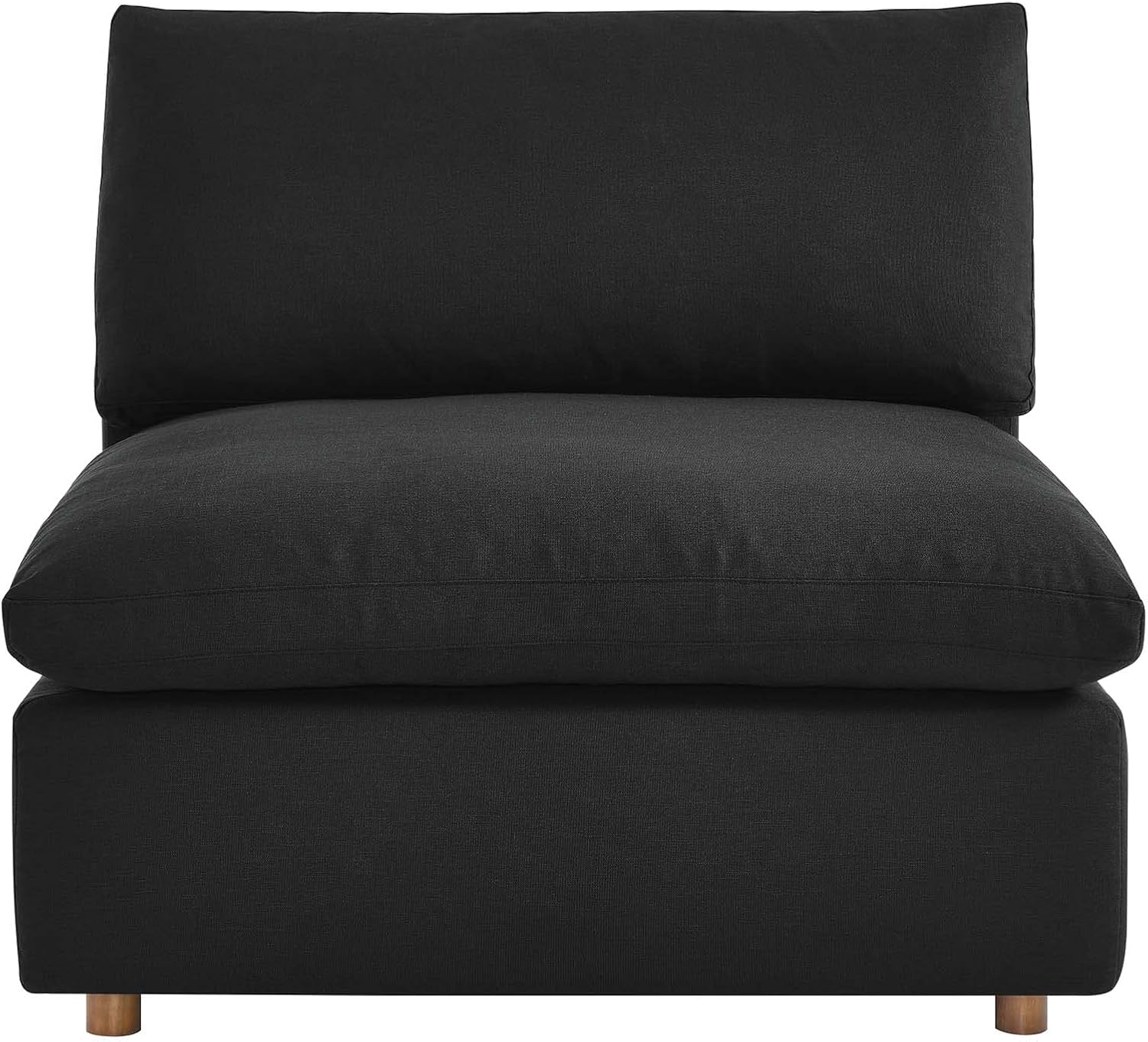 Modway Commix Down-Filled Overstuffed Upholstered 4-Piece Sectional Sofa