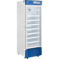 Global Industrial Upright Laboratory Refrigerator, Glass Door with Key Lock & Padlock Kit, 13.8 Cu.Ft. Capacity, 2°C to 8°C Temperature Range, 115V, Medical and Lab Use