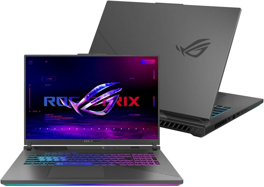 EXCaliberPC [2025] ASUS ROG Strix G18 G814PP-DS94 (AMD Ryzen 9 8940HX, 16GB DDR5 RAM, 1TB NVMe SSD, NVIDIA GeForce RTX 5070, 18' 2.5K 240Hz, Windows 11) Gaming Laptop