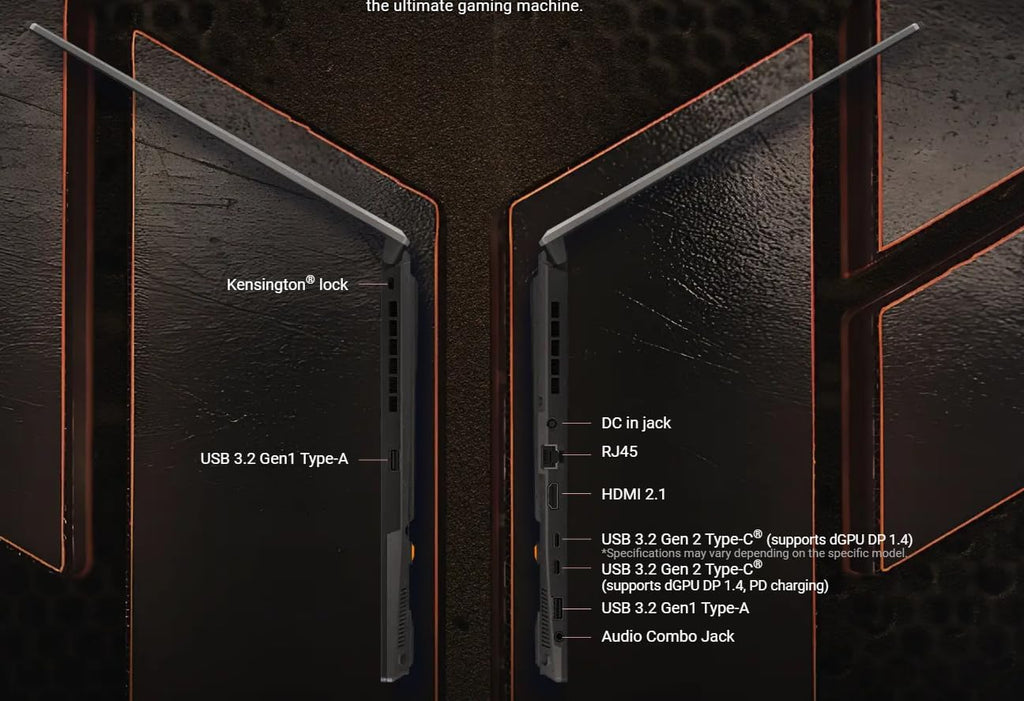 ASUS TUF Gaming A16 Laptop 16' WUXGA IPS 144Hz AMD 6-core Ryzen 7 7445HS 16GB RAM 512GB SSD GeForce RTX 4050 (Up to 194 AI Tops) RGB Backlit USB4 Two-Way AI Noise Cancelation Win11 ICP Hub