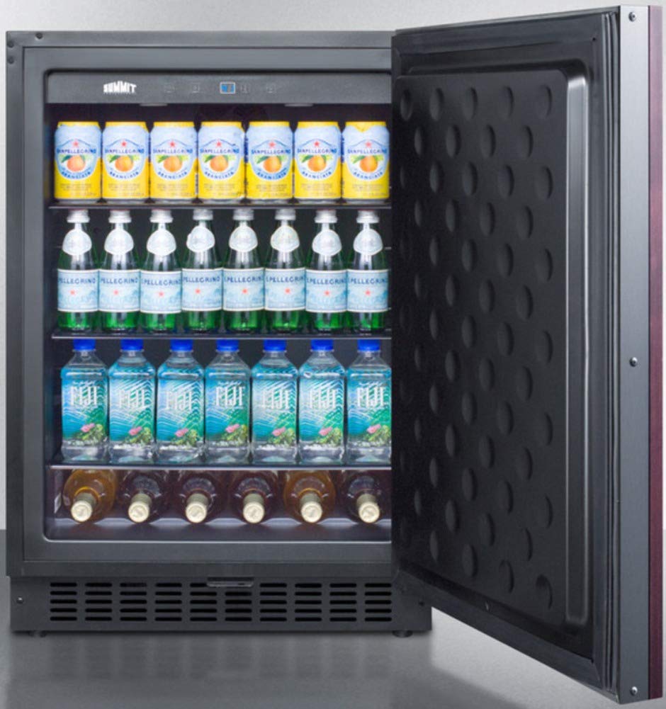 Summit 24' Refrigerator, Built-in, Outdoor Refrigerator, 4.6 cu.ft. Capacity, ENERGY STAR, Panel Ready*- SPR627OSIF (*Panel Not Included)