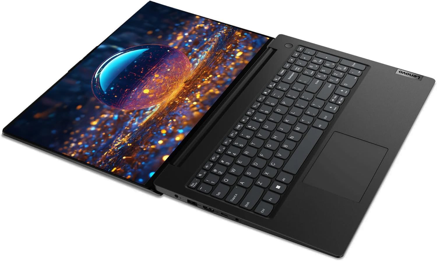 Lenovo New V15 Laptop · 16GB RAM · 512GB SSD · Intel Celeron N4500 Processor · Intel UHD Graphics · 15.6' FHD 1080p Anti-Glare Display · Ethernet RJ-45 · Windows 11 Pro · WOWPC Recovery USB