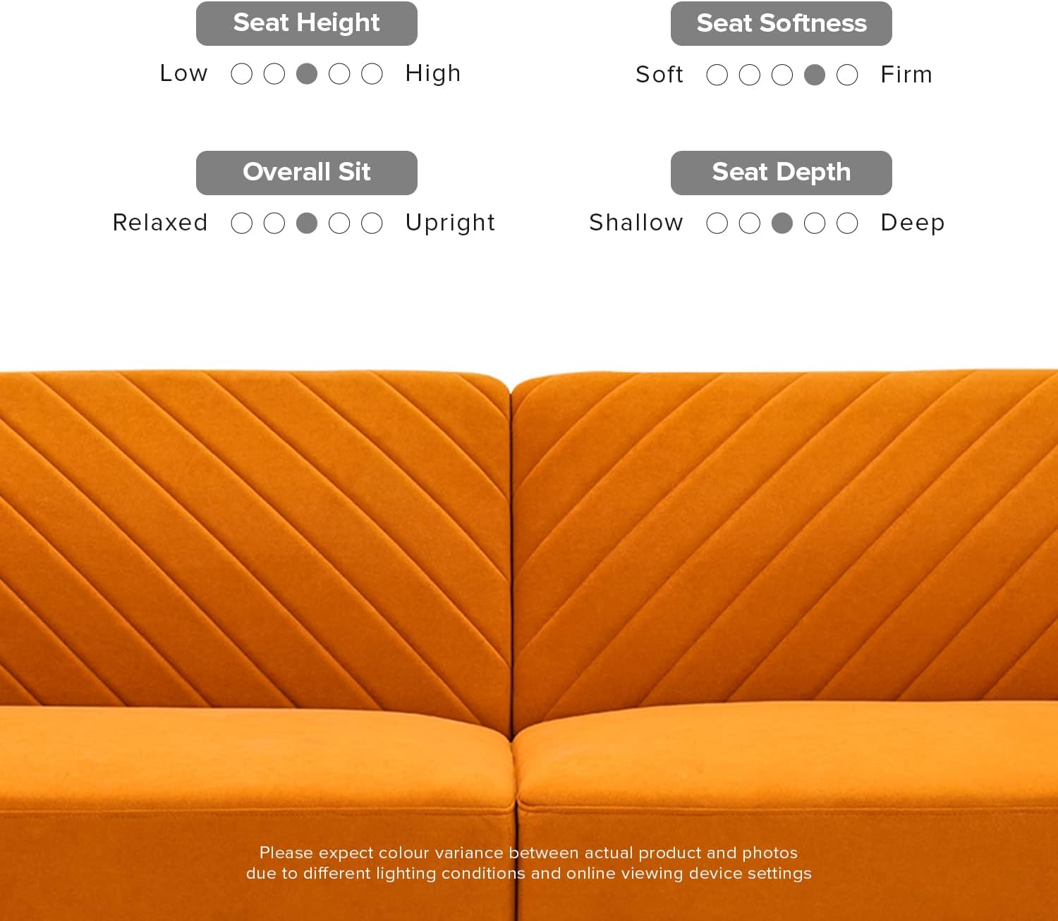 mopio 76.4' Futon Sofa Bed, Couch, Loveseat, Sleeper Sofa, Mid Century Modern Futon Couch, Sofa Cama, Couches for Living Room (Apricot Velvet)