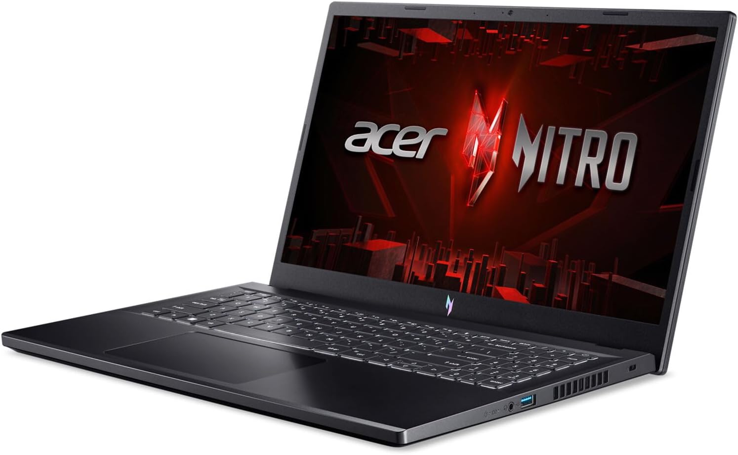 acer Nitro V 15 Gaming Laptop 15.6' FHD IPS 144Hz Intel Octa core i5-13420H 16GB RAM 512GB SSD GeForce RTX 4050 Backlit Type-C Win11Pro ICP Accessory
