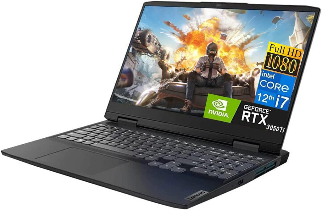 Lenovo IdeaPad 3 Gaming Laptop 2023 Newest, 15.6' FHD Display, Intel Core i7-12700H Processor, GeForce RTX 3050Ti Graphics, 64GB RAM, 2TB SSD, Backlit Keyboard, Wi-Fi 6, Windows 11 Home