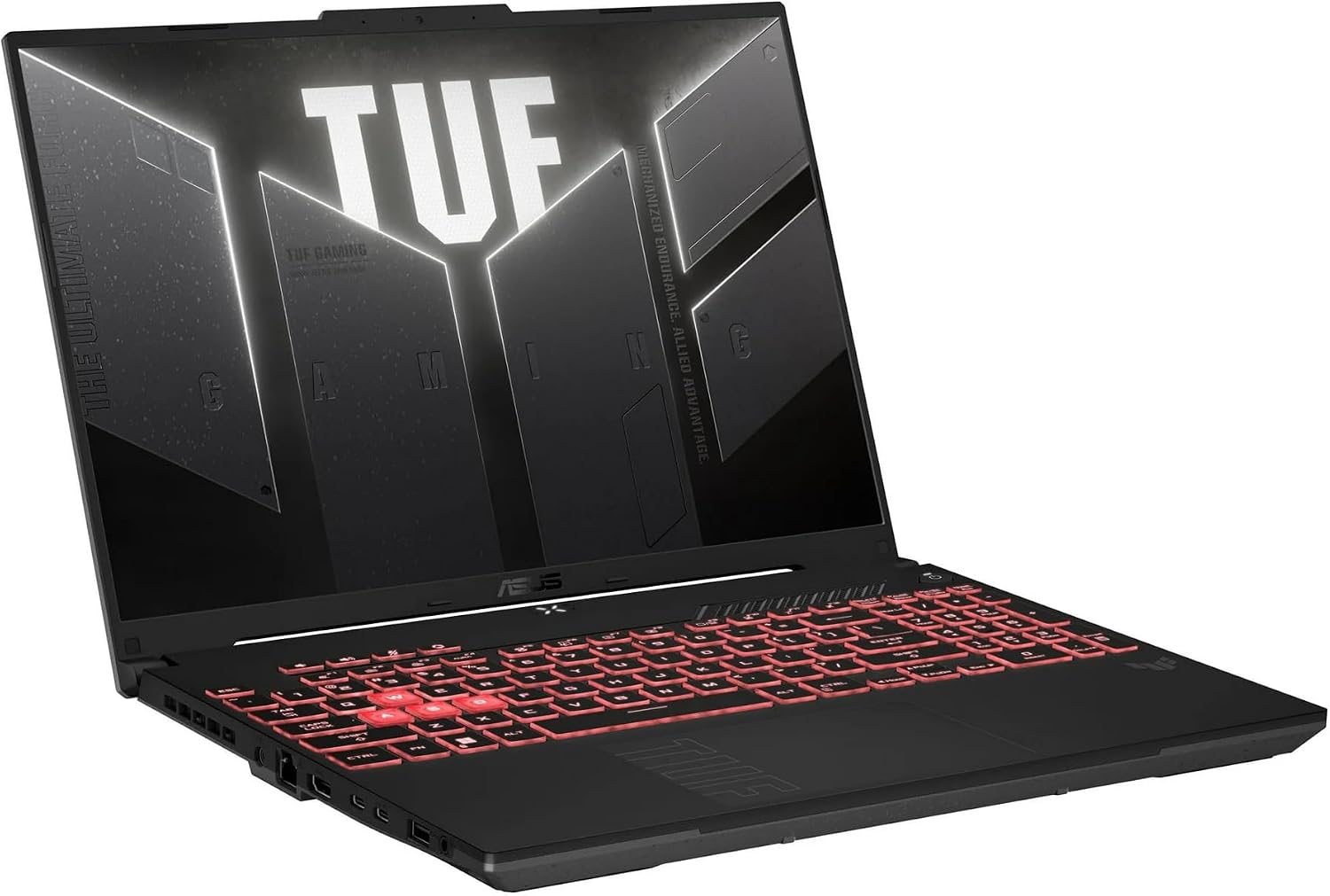 ASUS TUF Gaming A16 Gaming Laptop, 16' WUXGA 144Hz 16:10 Display, AMD Ryzen 7 7445HS(>Intel i7-13700), NVIDIA RTX 4050, Backlit KB, AI Noise-Cancellation, Win11 PRO, W/128GB PSD(64GB|4TB SSD)