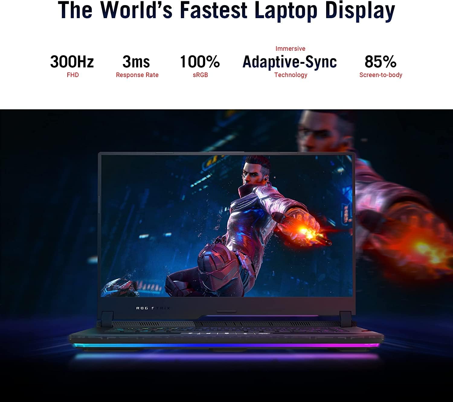 ASUS 2023 ROG Strix Scar 15 15.6' 300Hz IPS Type FHD Gaming Laptop, AMD Ryzen 9 5900HX, 16GB RAM, 1TB PCIe SSD, Backlit Keyboard, GeForce RTX 3080, WiFi 6, Win 11 Pro, Black, 32GBUSB Card (Renewed)