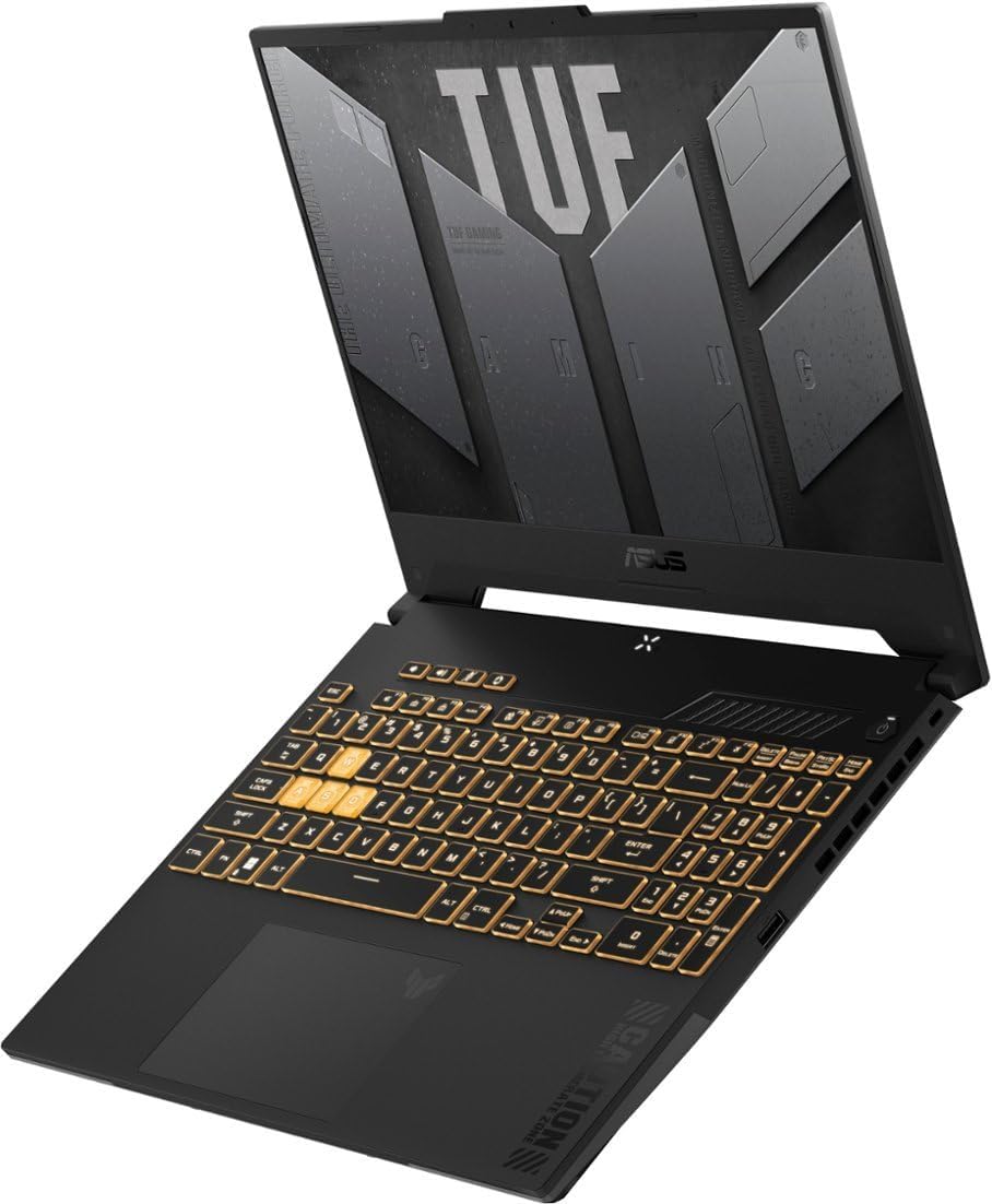 Asus TUF F15 Gaming Laptop 15.6' FHD 144Hz Intel 14-Core i7-12700H (Beat i9-11950H) 32GB RAM 1TB SSD GeForce RTX 4070 8GB Graphic Backlit Thunderbolt 4 USB-C Win11 Grey + HDMI Cable