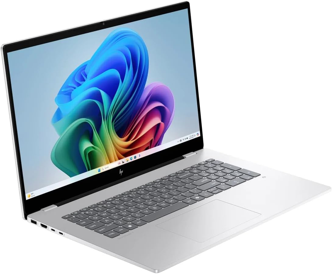 HP OmniBook 7 17.3' FHD IPS Touchscreen AI Laptop Copilot+ PC, Intel Core Ultra 7 258V, NVIDIA GeForce RTX 4050, 32GB DDR5 Memory, 2TB SSD, Backlit Keyboard, Thunderbolt 4, Windows 11 Pro