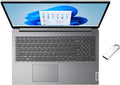 Lenovo Ideapad 1 15.6' HD Laptop | AMD Athlon Silver 7120U Processor | 4GB RAM DDR5 | 128GB SSD | AMD Radeon Graphics | Windows 11 Home | Grey | Bundle with 64GB USB Flash Drive