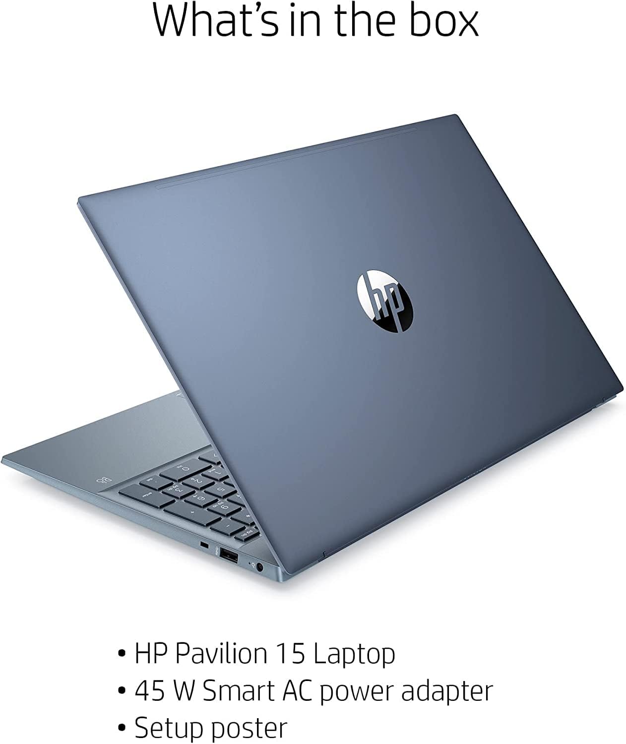 HP 2022 Pavilion 15.6' FHD 1080P IPS Laptop, 8-Core AMD Ryzen 7-5700U(Up to 4.3GHz, Beat i7-1180G7), 32GB RAM, 1TB NVMe SSD, Numpad, HDMI, WiFi, USB-A&C, Fast Charge, Audio by B&O, Win11