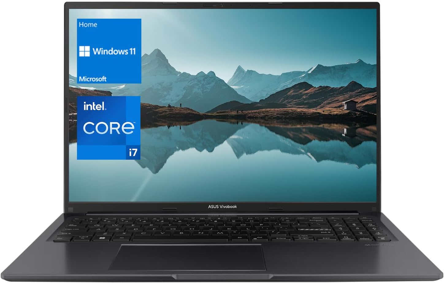 ASUS 2021 Vivobook 16, Intel Processor, 24GB RAM, 1TB SSD, Windows 11 Home, Black